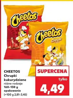Kaufland Chrupki kukurydziane różne rodzaje oferta