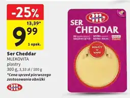 Intermarche Ser Cheddar MLEKOVITA plastry oferta