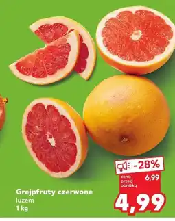 Kaufland Grejpfruty czerwone luzem oferta