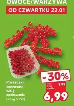 Kaufland Porzeczki czerwone oferta