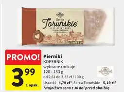 Intermarche Pierniki KOPERNIK Naturalne, Serka Toruńskie oferta