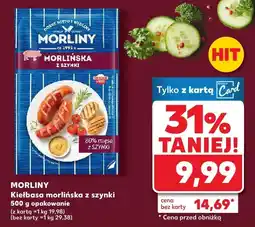 Kaufland Kiełbasa morlińska z szynki oferta