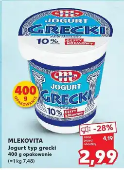Kaufland Jogurt typ grecki oferta