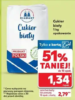 Kaufland Cukier biały oferta