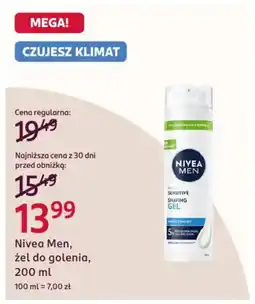 Rossmann Nivea Men, żel do golenia oferta