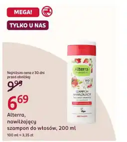 Rossmann Alterra, nawilżający szampon do włosów oferta