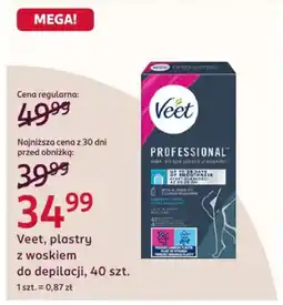Rossmann Veet, plastry z woskiem do depilacji oferta