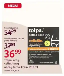 Rossmann Tołpa, antycellulitowy nocny turbo-krem oferta