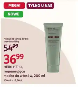 Rossmann Heiki heiki regenerująca maska do włosów oferta