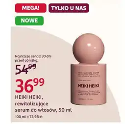 Rossmann Heiki heiki, rewitalizujące serum do włosów oferta
