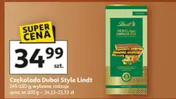Auchan Czekolada Dubai Style Lindt, wybrane rodzaje oferta
