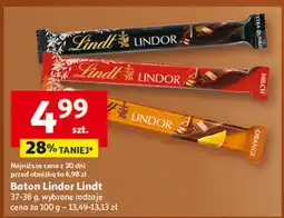 Auchan Czekolada Milka, Wedel, Lindt - różne rodzaje oferta
