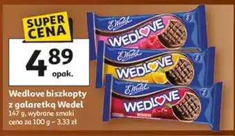 Biszkopty z galaretką Wedel Wedlove