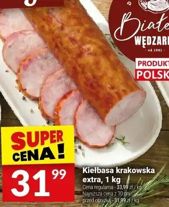 Twój Market Kiełbasa krakowska extra oferta