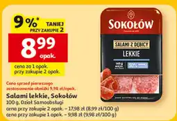 Auchan Salami lekkie, Sokołów Dział Samoobsługi oferta