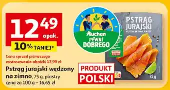 Pstrąg jurajski wędzony na zimno