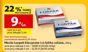 Masło Lurpak lekko solone