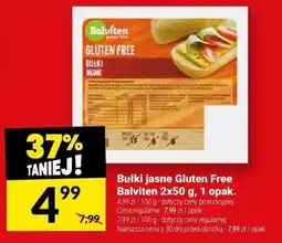 Twój Market Bułki jasne Gluten Free Balviten 2x50 g, 1 opak oferta