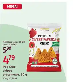 Rossmann Pop Crop, chipsy proteinowe oferta
