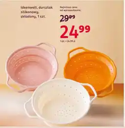 Rossmann Ideenwelt, durszlak silikonowy, składany oferta