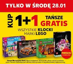 Kaufland Wszystkie klocki marki LEGO (promocja 1+1 gratis) oferta