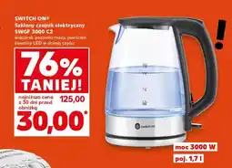 Kaufland SWITCH ON Szklany czajnik elektryczny SWGF 3000 C2 oferta