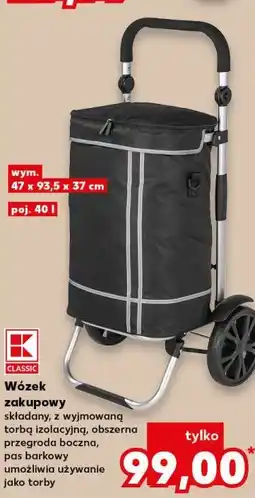 Kaufland Wózek zakupowy składany oferta