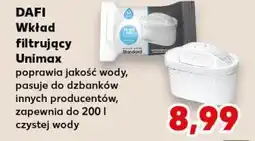 Kaufland DAFI Wkład filtrujący Unimax oferta
