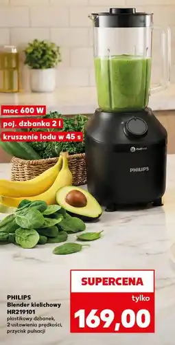 Kaufland PHILIPS Blender kielichowy HR2191/01 oferta