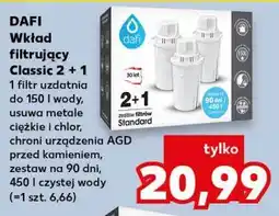 Kaufland Dafi Wkład filtrujący Classic 2+1 oferta