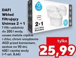 Kaufland Dafi Wkład filtrujący Unimax 2+1 oferta