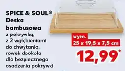 Kaufland SPICE & SOUL Deska bambusowa z pokrywką oferta
