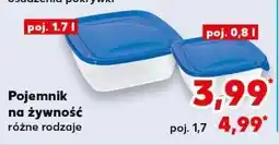 Kaufland Pojemniki na żywność różne rodzaje oferta
