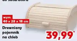 Kaufland Drewniany pojemnik na chleb oferta