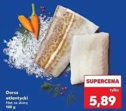 Kaufland Dorsz atlantycki filet ze skórą oferta