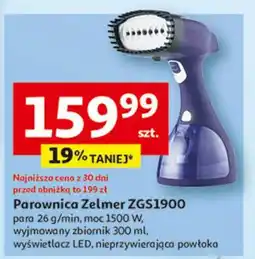 Auchan Parownica Zelmer ZGS1900 oferta