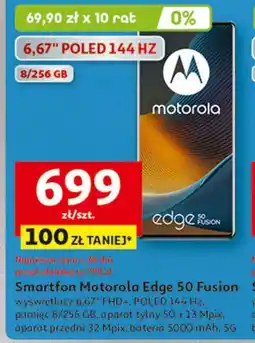 Auchan Smartfon Motorola Edge 50 Fusion 8/256 GB oferta