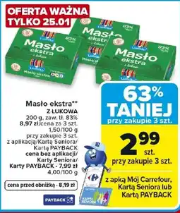 Carrefour Masło Lumiko oferta