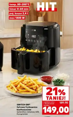 Kaufland Frytkownica Switch On oferta