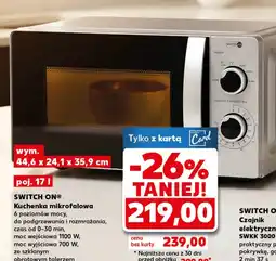 Kaufland Kuchenka mikrofalowa Switch On oferta