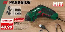 Kaufland Akumulatorowa wkrętarka Parkside oferta