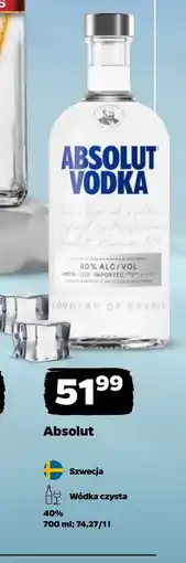 Netto Wódka Absolut oferta