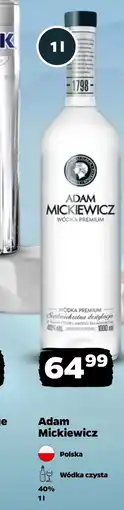 Netto Wódka Adam Mickiewicz oferta