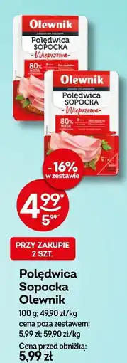 Żabka Kabanosy Protein oferta