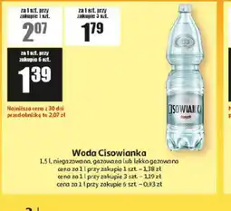 Auchan Woda Cisowianka oferta