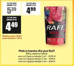 Auchan Rafi mokra karma dla psa oferta