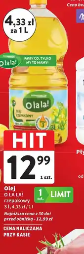 Intermarche Olej O la la! rzepakowy oferta