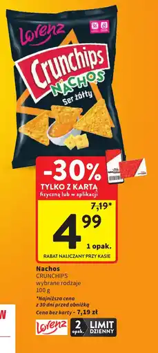 Intermarche Lorenz Crunchips Nachos oferta
