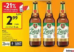 Intermarche Piwo Zatecký Světlý Ležák oferta