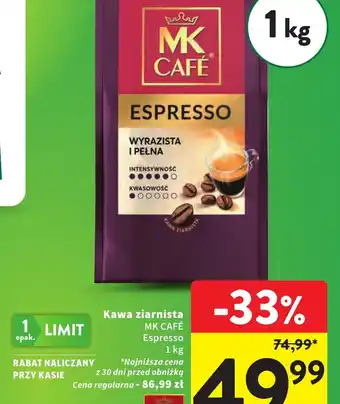MK CAFÉ Kawa ziarnista Espresso